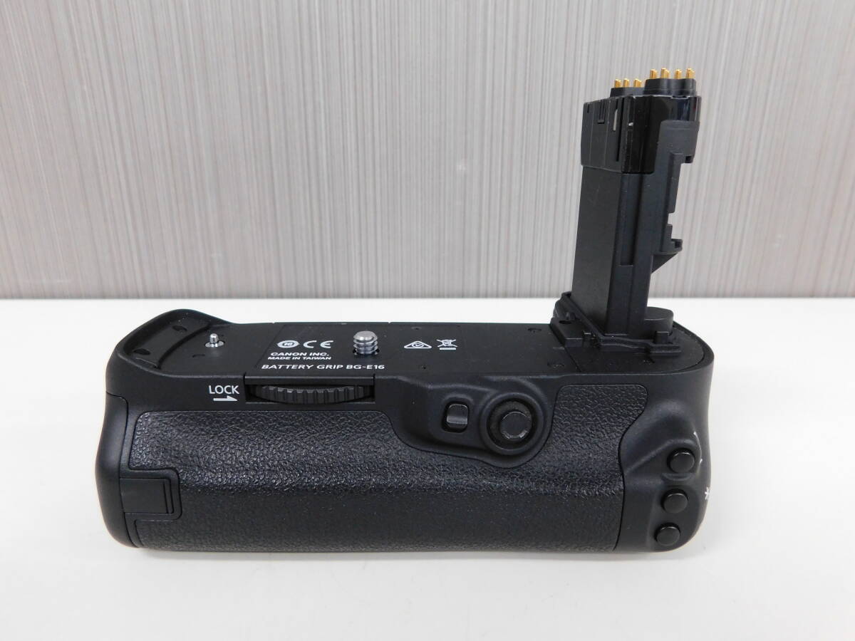 CANON キャノン BG-E16 MarkII用グリップ カメラ BATTERY GRIP ジャンク 現状品 激安1円スタート