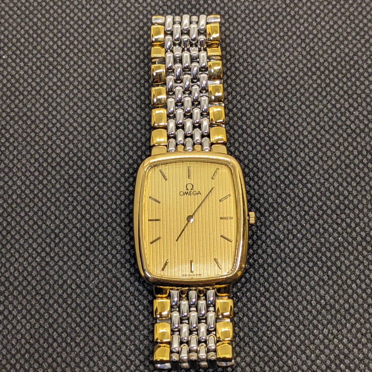 OMEGA オメガ デビル 395.0876.2 クォーツ メンズ 腕時計 動作未確認 ジャンク品【TMO-04】