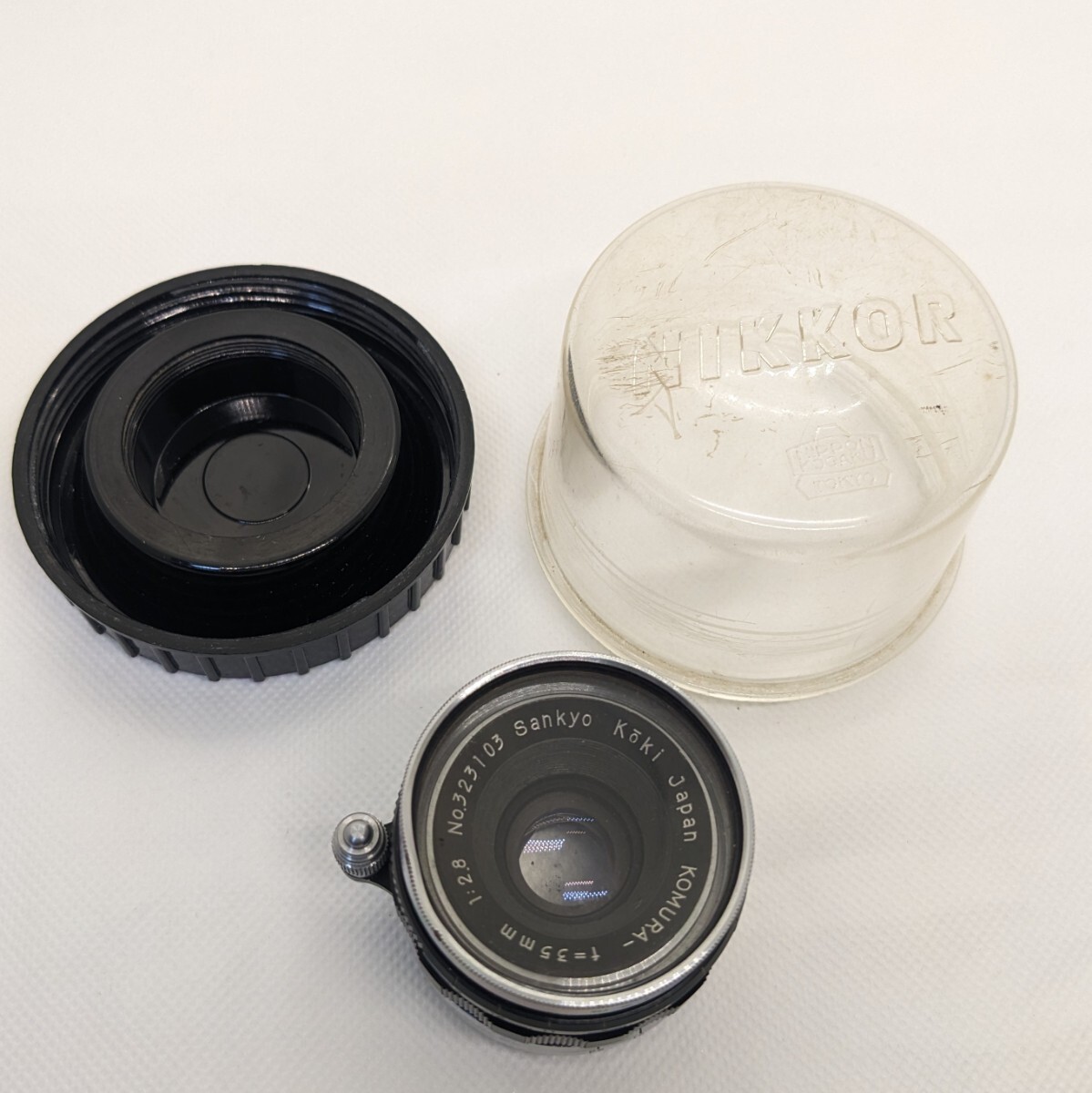 三協光機 Sankyo Koki KOMURA- 35mm F2.8 動作未確認 ジャンク品 歪みあり【CBK-01】