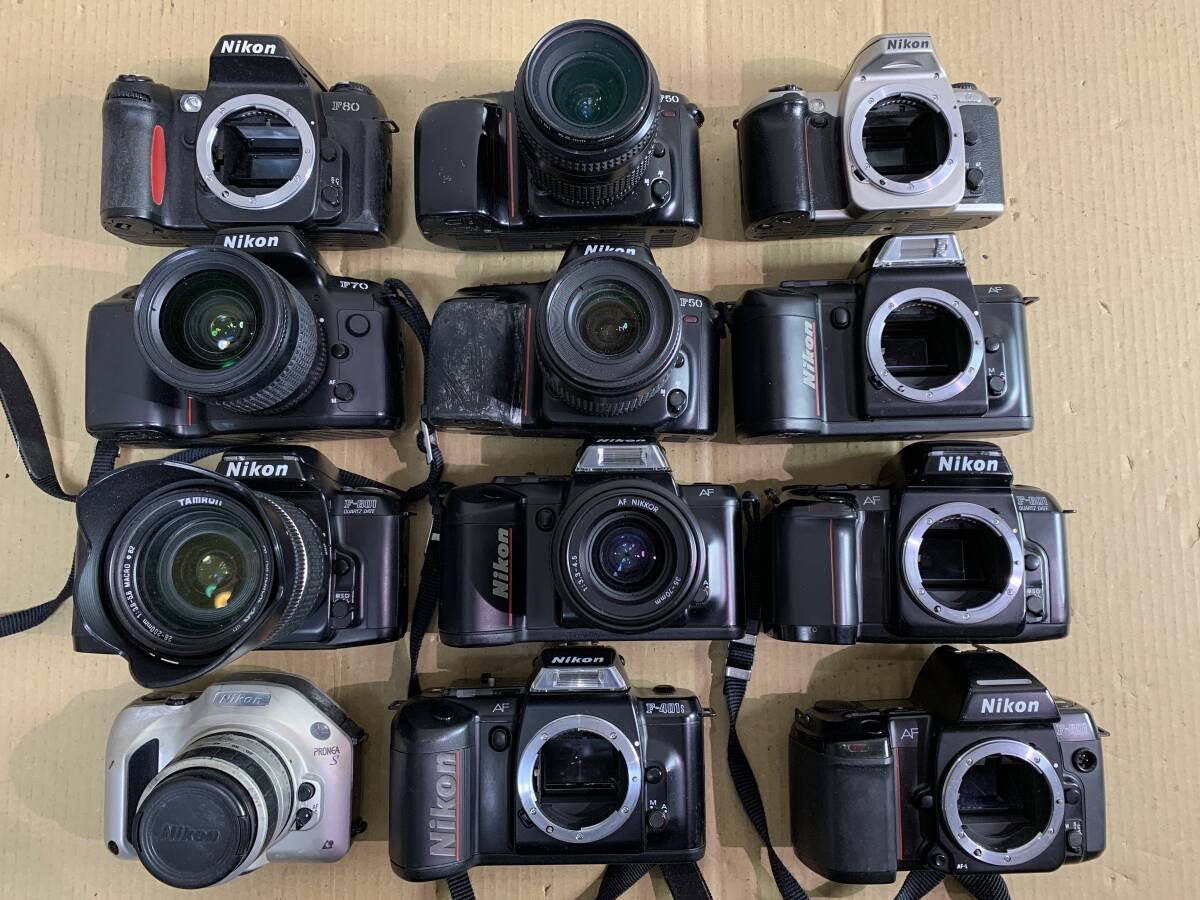 Nikon F80/70/50/u/カメラ レンズ 動作未確認 現状品 まとめて ジャンク セット まとめ (63)