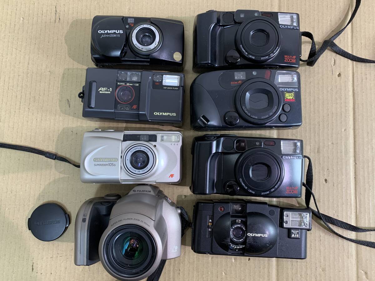 OLYMPUS μ ZOOM 115 /XA2/AF-1/IZM/コンパクトカメラ 動作未確認 現状品 まとめて ジャンク セット まとめ (38)