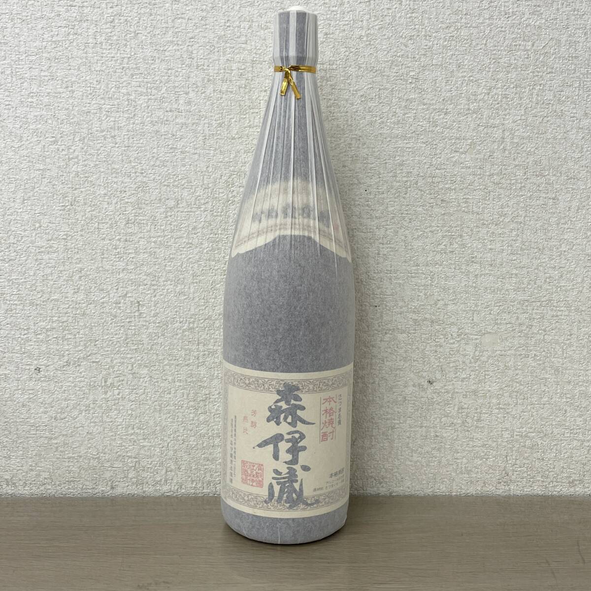 【未開栓/福岡県内限定発送】 本格焼酎 かめ壺焼酎 森伊蔵 1.8L 1800ml 25度 森伊蔵酒造 1Y375