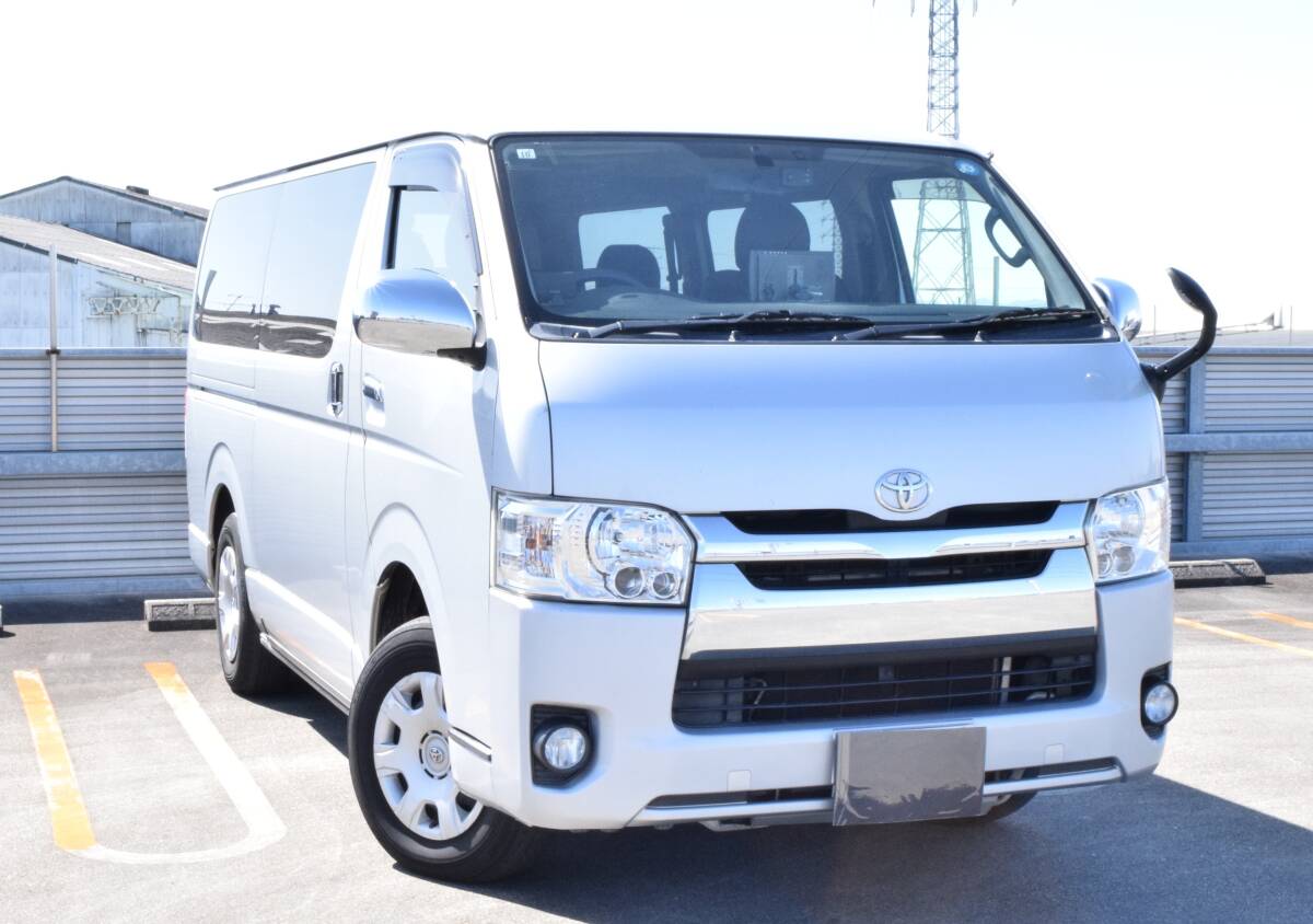 ☆諸費用無し★無事故☆H27 四型★4WD　スーパーGL☆ディーゼルターボ★スマートキー☆社外ナビ/Bモニター★シートカバー☆検付