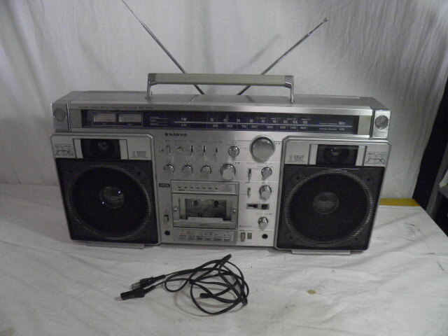 多機能　希少　SANYO MR-X920 三洋　カセットレコーダー　LINE/PHONO入力　ラジカセ　