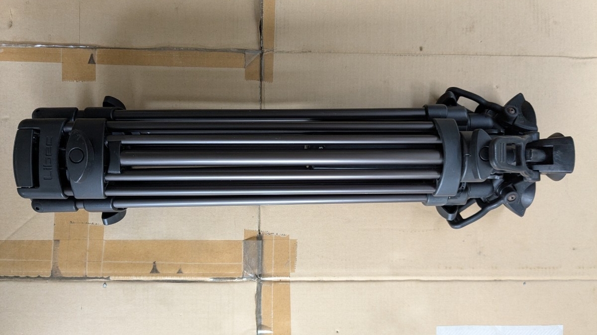 RT30B　SP-2B　グランドスプレッダー付き　FSB ace に最適 耐荷重25kg sachtler アルミ ザハトラー　 Libec リーベック 三脚 