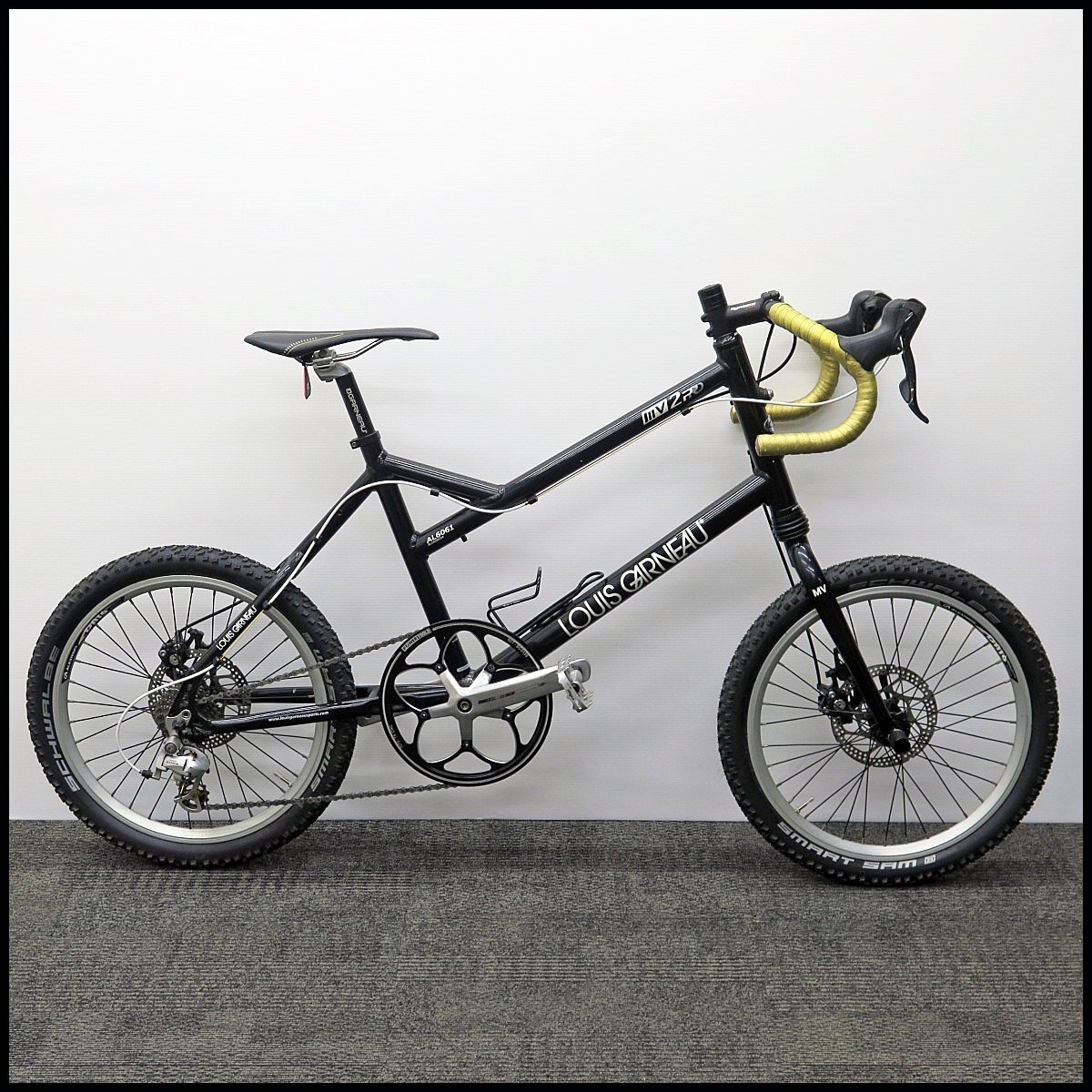 I522) 美品 ルイガノ ミニベロロード MV2PRO フレームサイズ410mm 20インチ/自転車/小径車/LOUIS GARNEAU/△A