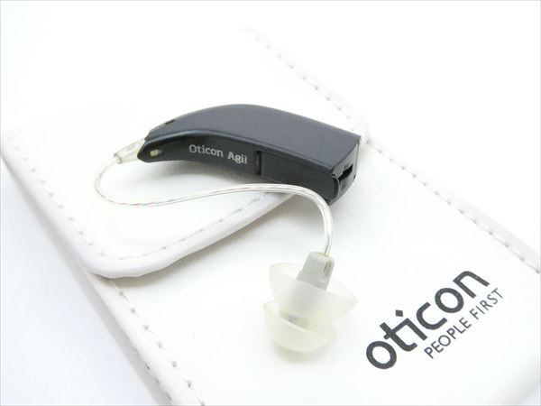 ◆◇Oticon オーティコン Agil アジャイル デジタル式補聴器 耳かけ型 左耳用 RITE 外耳道内レシーバ 箱付◇◆