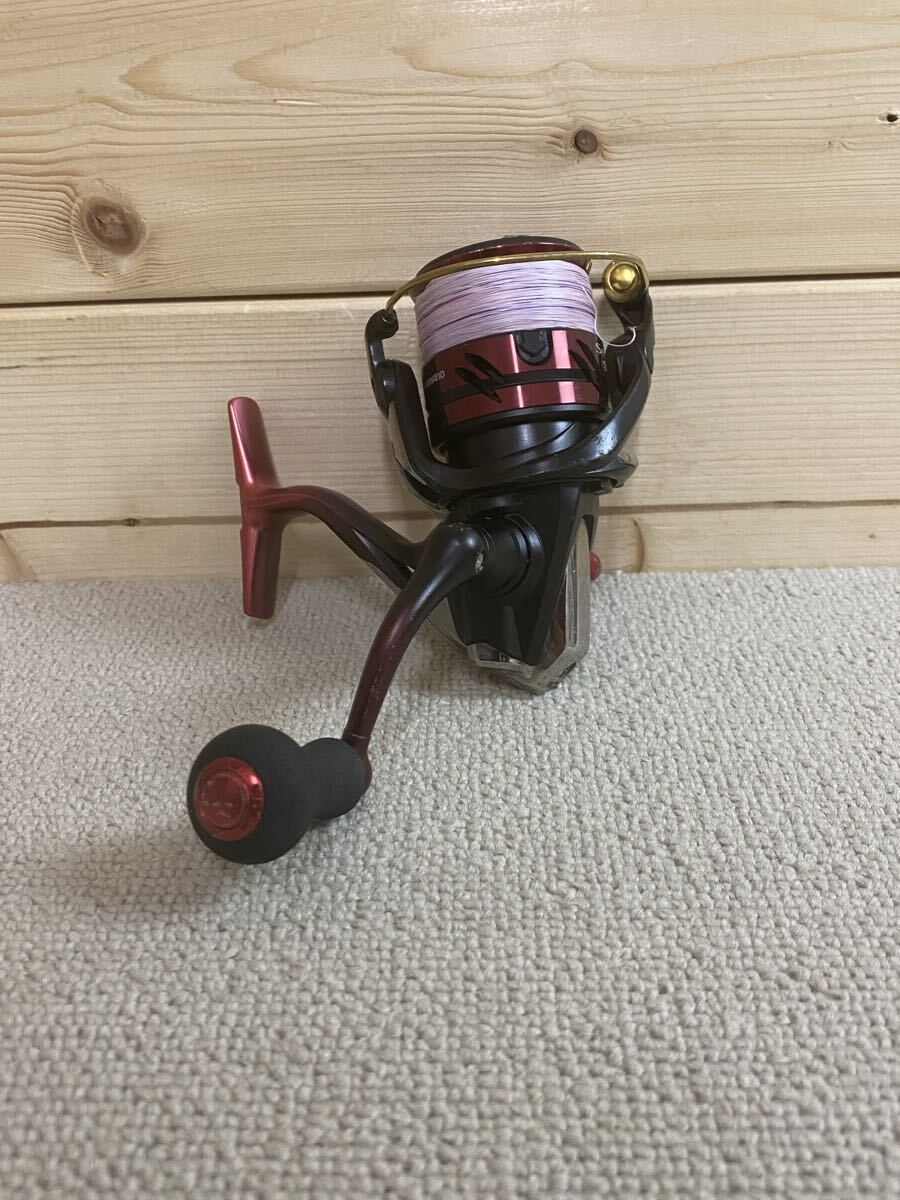 (39)SHIMANO シマノ 19 セフィアSS C3000S 04094 スピニングリール エギング シングルハンドル 釣具 リール 37961003060