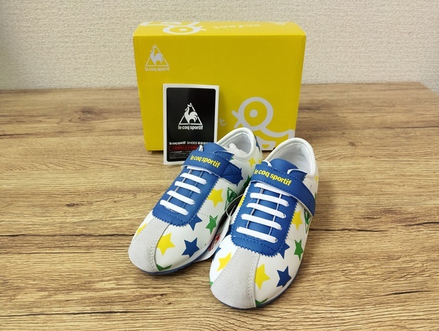 管M032704　ルコック モンペリエ NY ART J 19.5cm Le Coq Sportif スニーカー 子供 キッズ シューズ