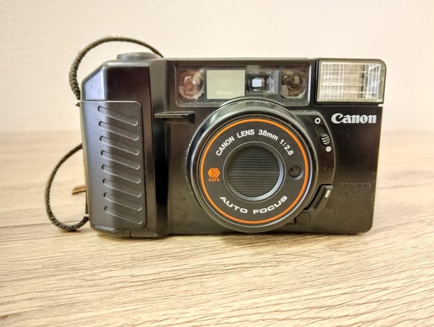 管M0327010　キヤノン Canon コンパクトフィルムカメラ オートボーイ2 Autoboy2 38mm 1:2.8 ※動作未確認