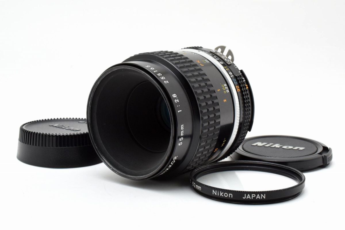 [ジャンク] Nikon ニコン Ai-S Micro NIKKOR 55mm f/2.8 #2785973