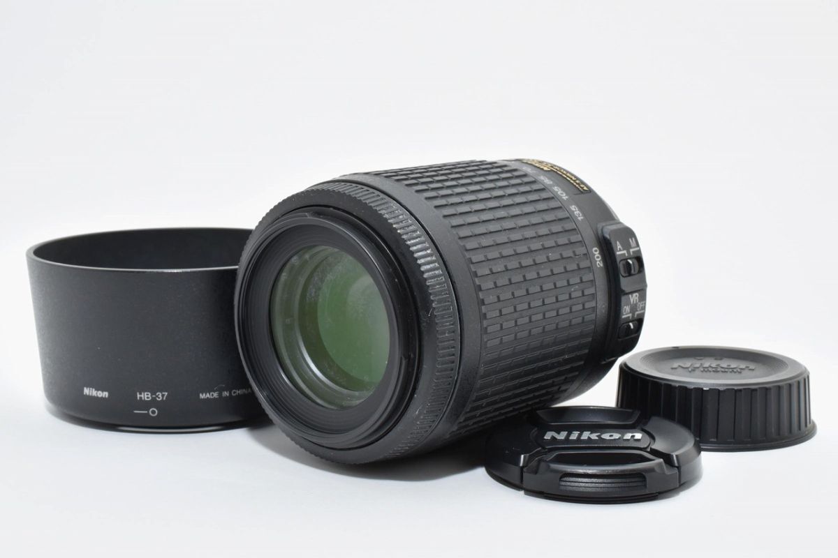 [ジャンク] Nikon ニコン AF-S DX NIKKOR 55-200mm f/4-5.6 G ED VR #2801303