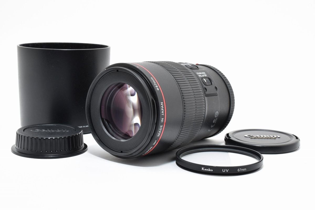 [美品] Canon キャノン EF 100mm F/2.8 L IS USM #2802067