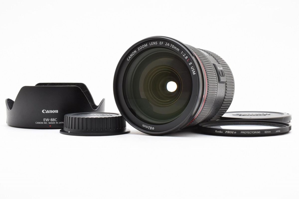 [美品] Canon キャノン EF 24-70mm F/2.8 L II USM #2809421