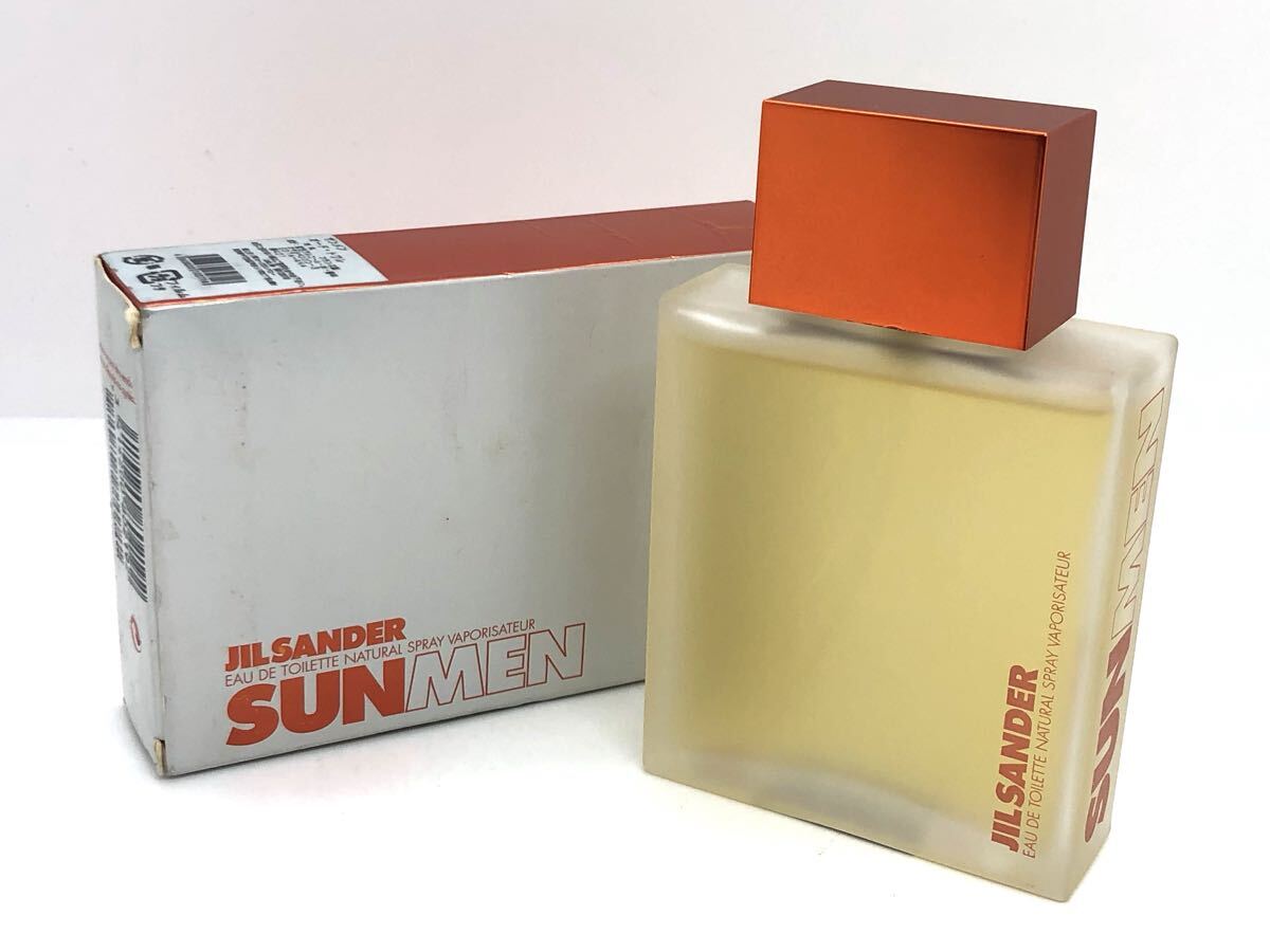 一12 JIL SANDER ジルサンダー SUNMEN サンメン オードトワレ 75ml 香水 残量約9割 (N)