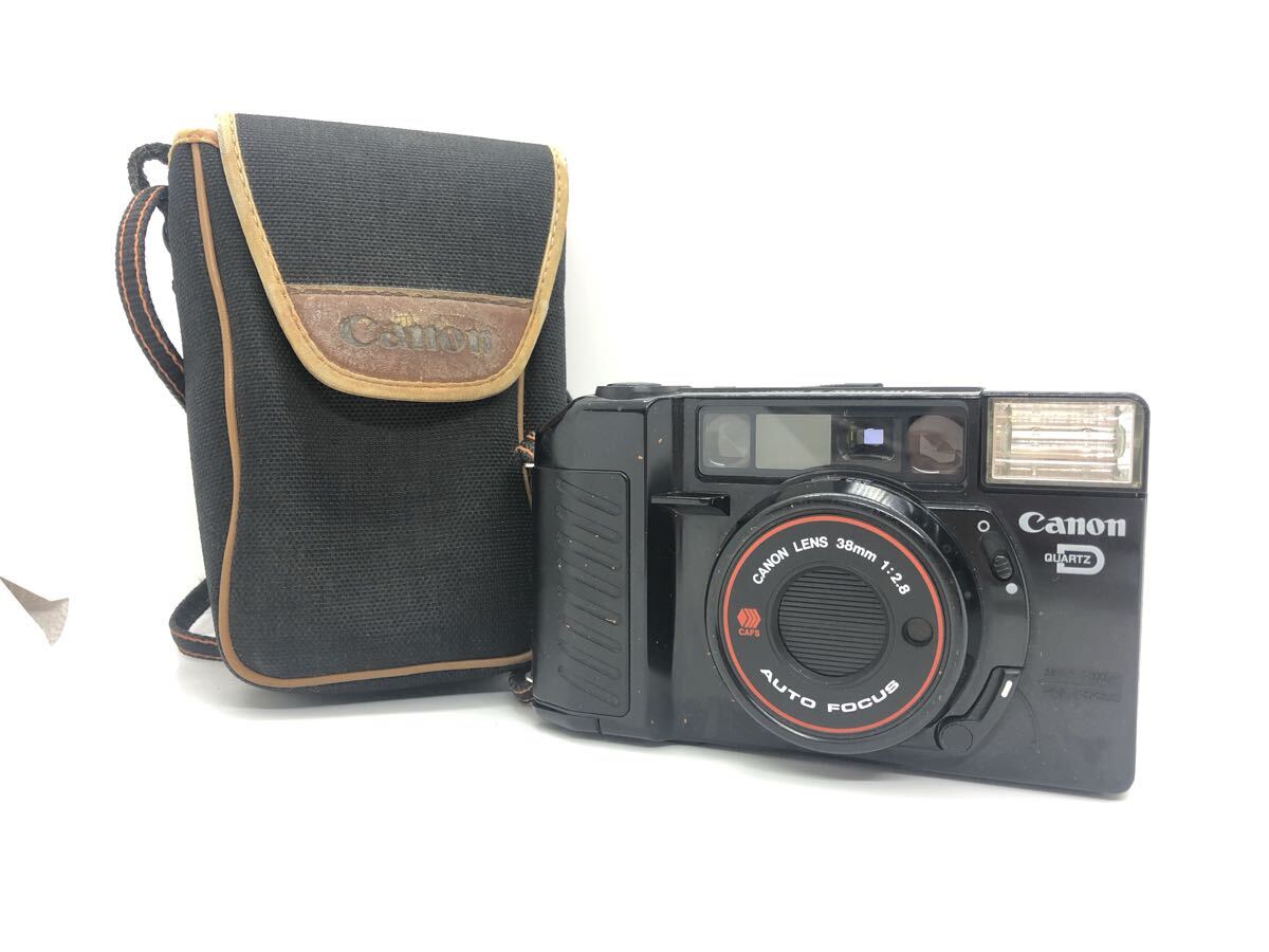 三163 Canon キャノン Autoboy2 QUARTZ DATE オートボーイ2 コンパクトフィルムカメラ　38mm F:2.8 ジャンク品　通電動作未確認(T)