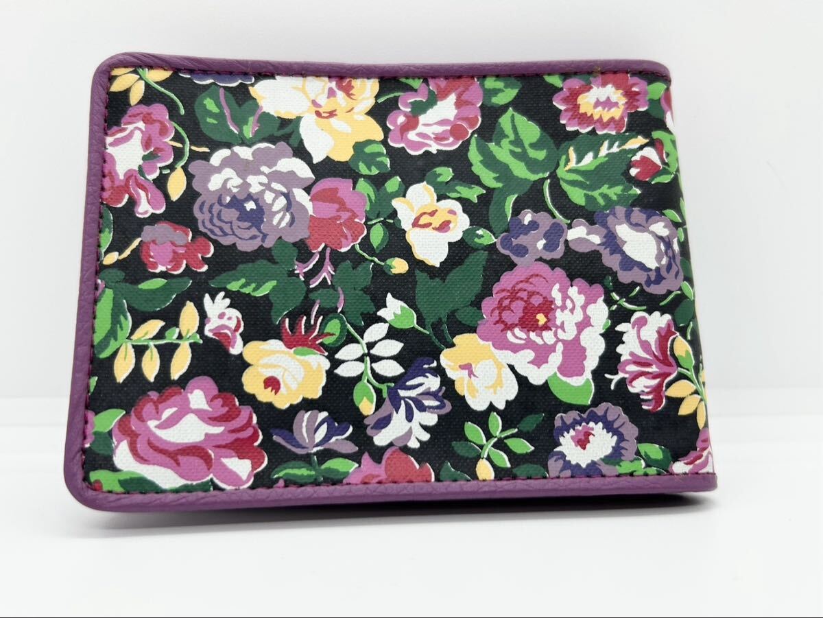 三18 KENZO ケンゾー 花柄 パスケース 定期入れ カード入れ(N)