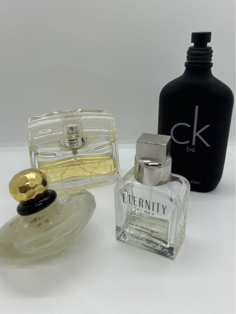 三13 香水 おまとめセット　 Calvin Klein YSL Nina Rich カルバンクライン　イブサンローラン　ニナリッチ　3点まとめ　使用済み(N)