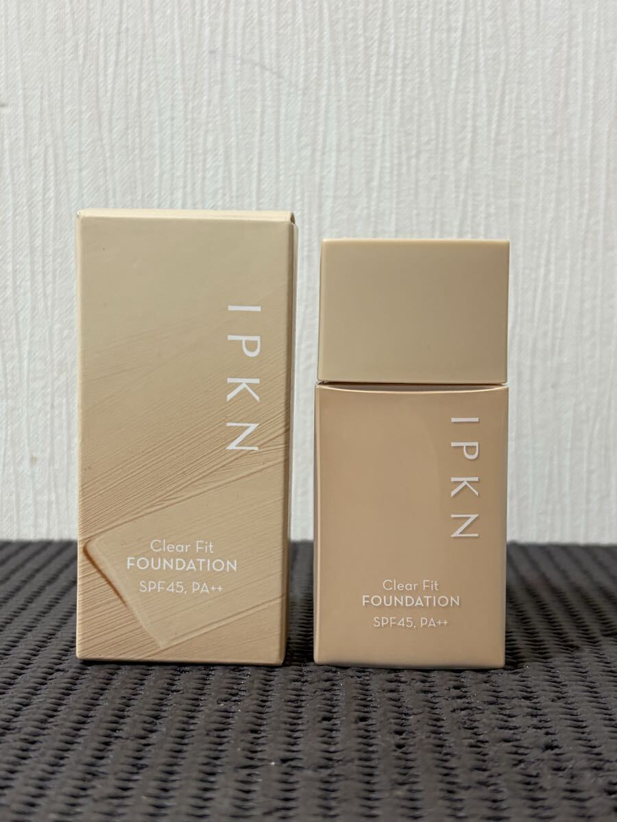N6C067◆新品同様◆ イプクン クリアフィット ファンデーション 03 ベージュ 40ml