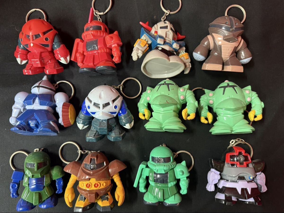 GA050 機動戦士ガンダム SDキーホルダー まとめ売り ザク ズゴック ゴッグ ガンダム