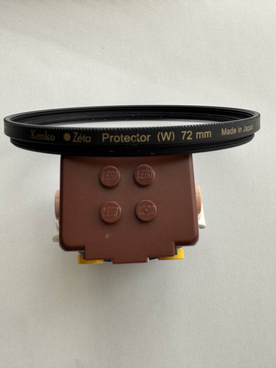 ケンコー Kenko Zeta plus プロテクター 72mm 保護フィルター　面反射0.3%以下　撥水・撥油コート 薄枠