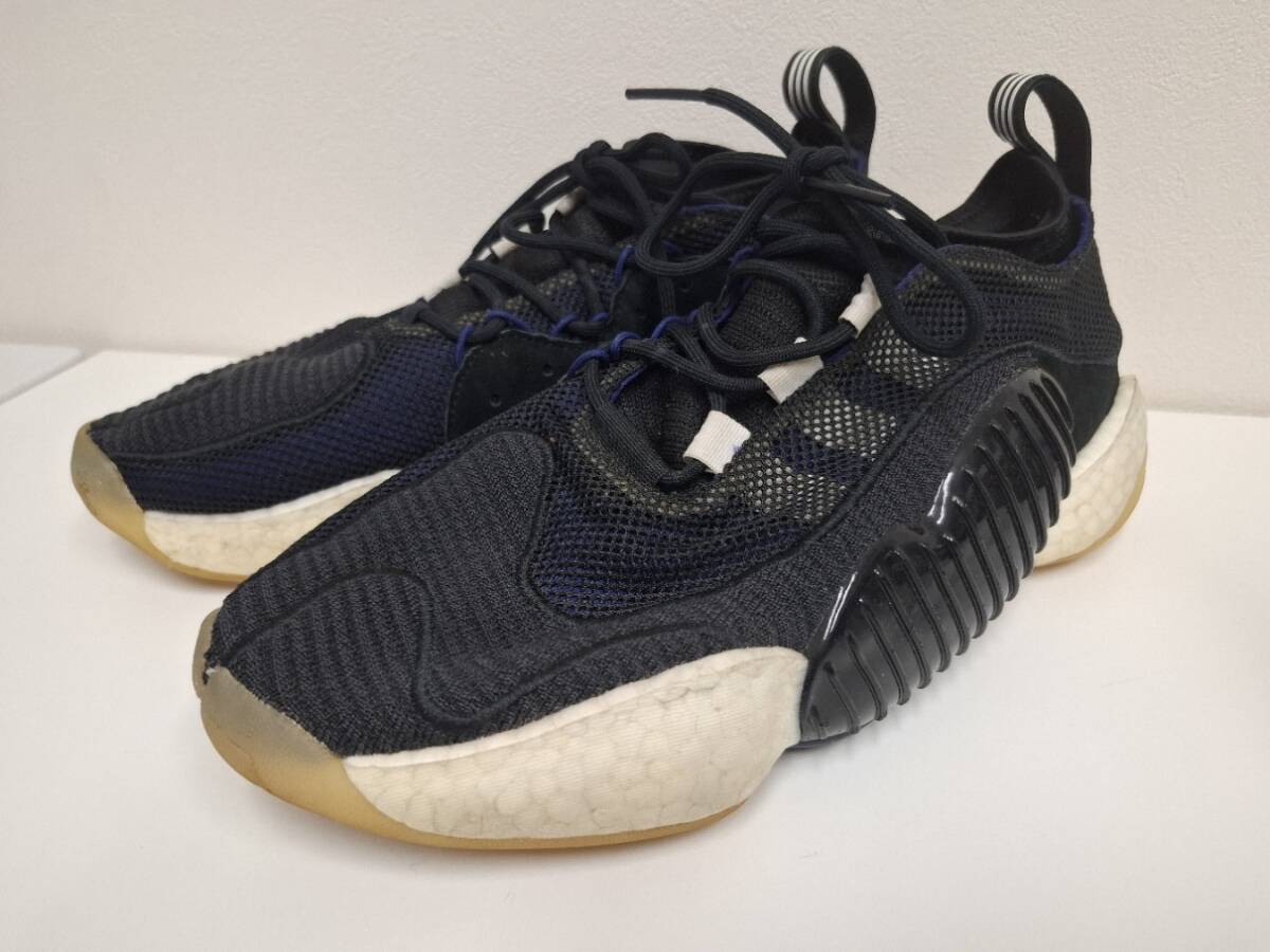 【貴重】adidas CRAZY BYW LVL B37552 27.5cm アディダス クレイジー コービー スニーカー シューズ イージーブースト スタンスミス