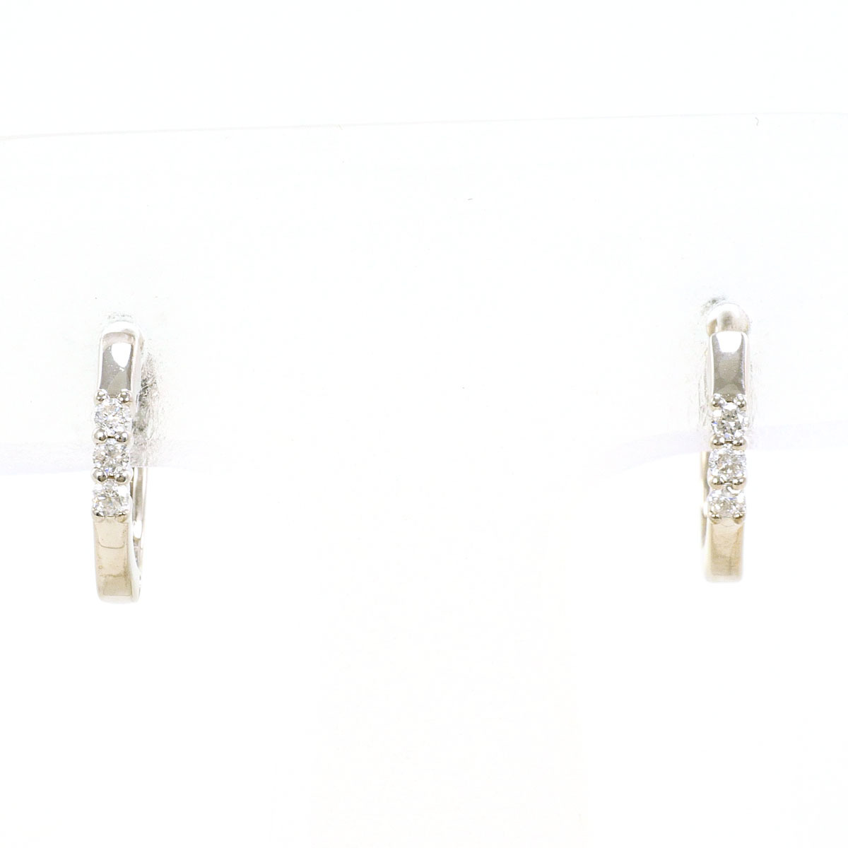 K10YG ピアス ダイヤ 総重量約1.0g 中古 美品 送料無料☆0315