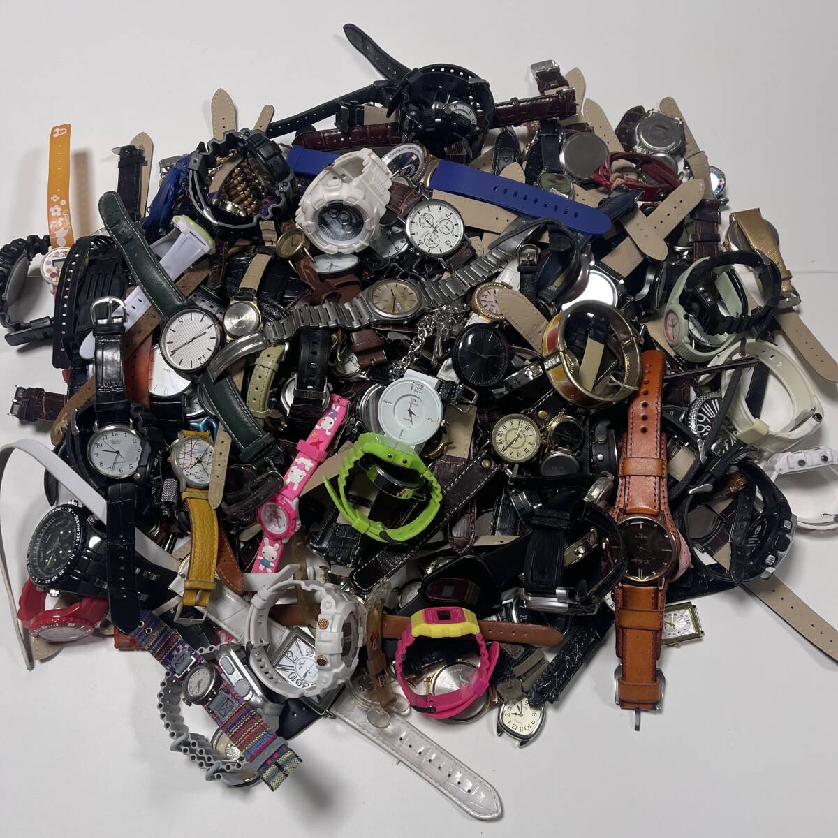 超大量★180点以上 時計 SEIKO セイコー 他 まとめ メンズ レディース デザイン パーツ シルバー ゴールド スポーツ セット