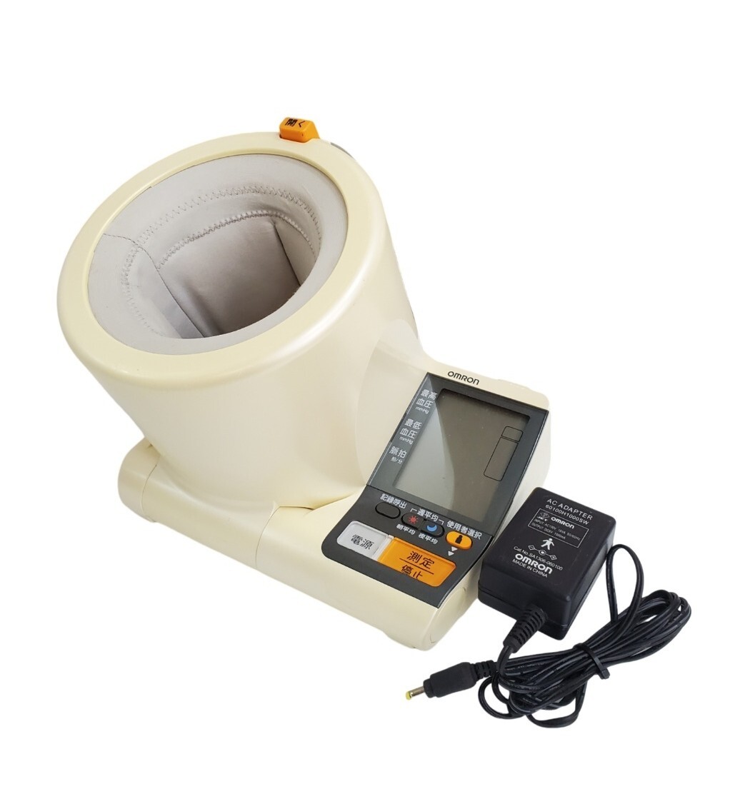 OMRON オムロン HEM-1010 デジタル自動血圧計 動作確認済 初期化済