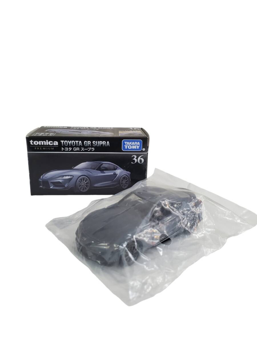 ほぼ未使用 TOMICA トミカ プレミアム 36 TOYOTA GR SUPRA スープラ SCALE 1/60