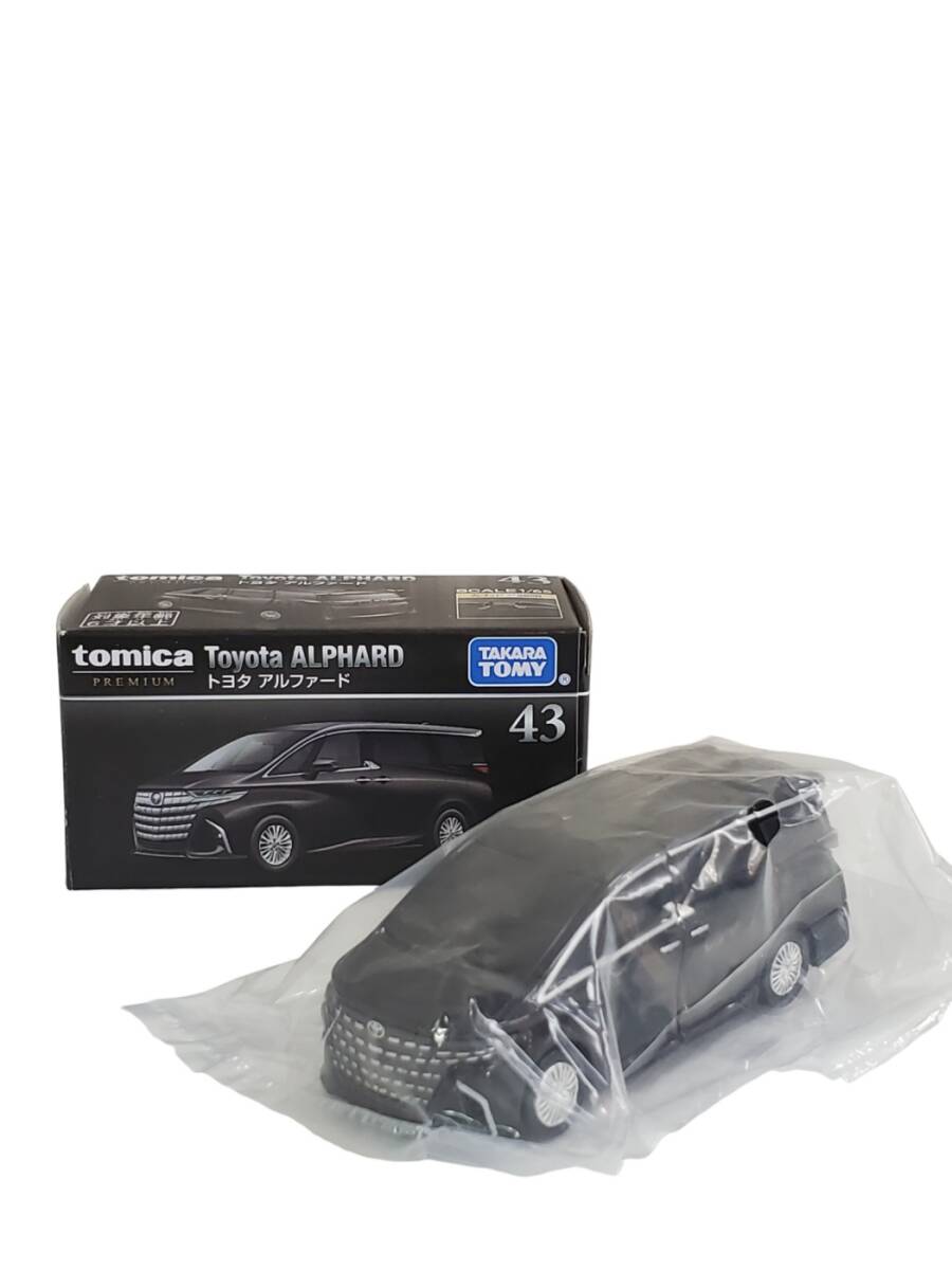ほぼ未使用 TOMICA トミカ プレミアム 43 TOYOTA ALPHARD アルファード SCALE 1/65