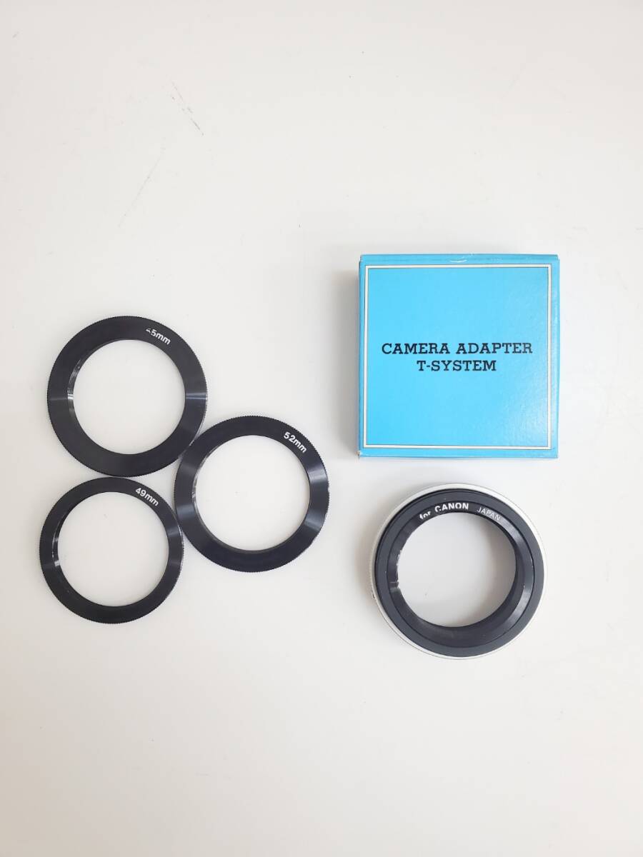 CAMERA ADAPTER カメラアダプタ キヤノン レンズ マニュアル フォーカス アクセサリー