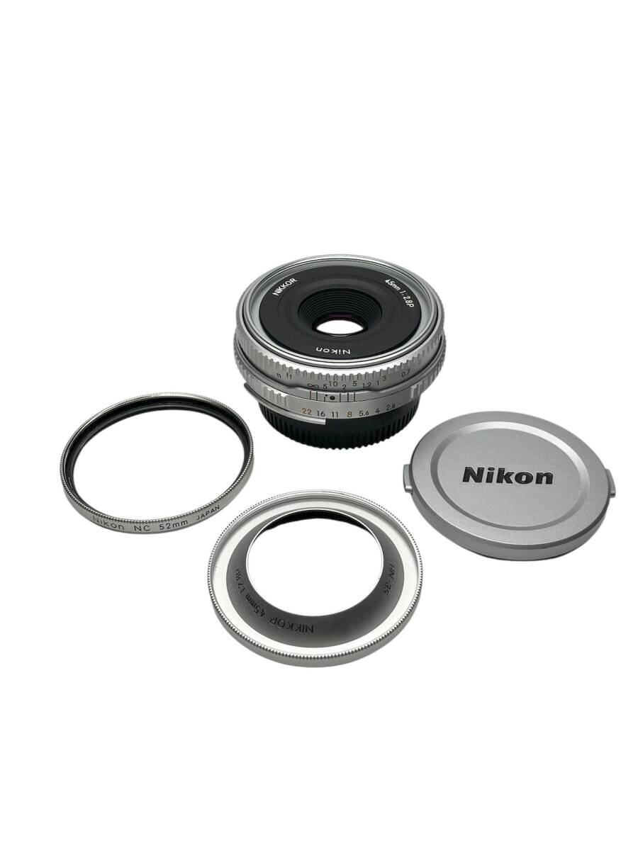 Nikon Ais NIKKOR 45mm F2.8P ニコン 単焦点 パンケーキレンズ //IS169913