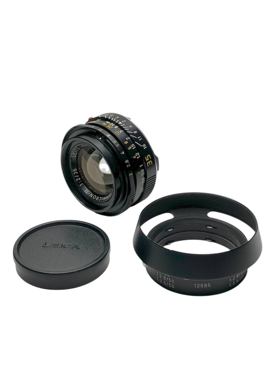 Leica SUMMICRON-M 35mm F2 ライカ ズミクロン 12585 フード付き 美品 //IS126002