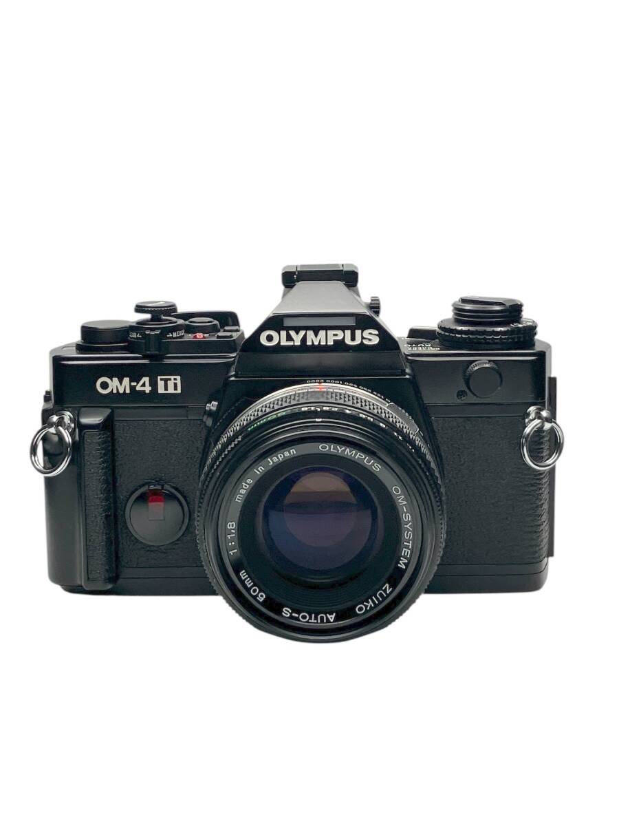 OLYMPUS OM-4Ti ZUIKO AUTO-S 50mm F1.8 オリンパス 一眼レフ チタン 美品 //IS188208