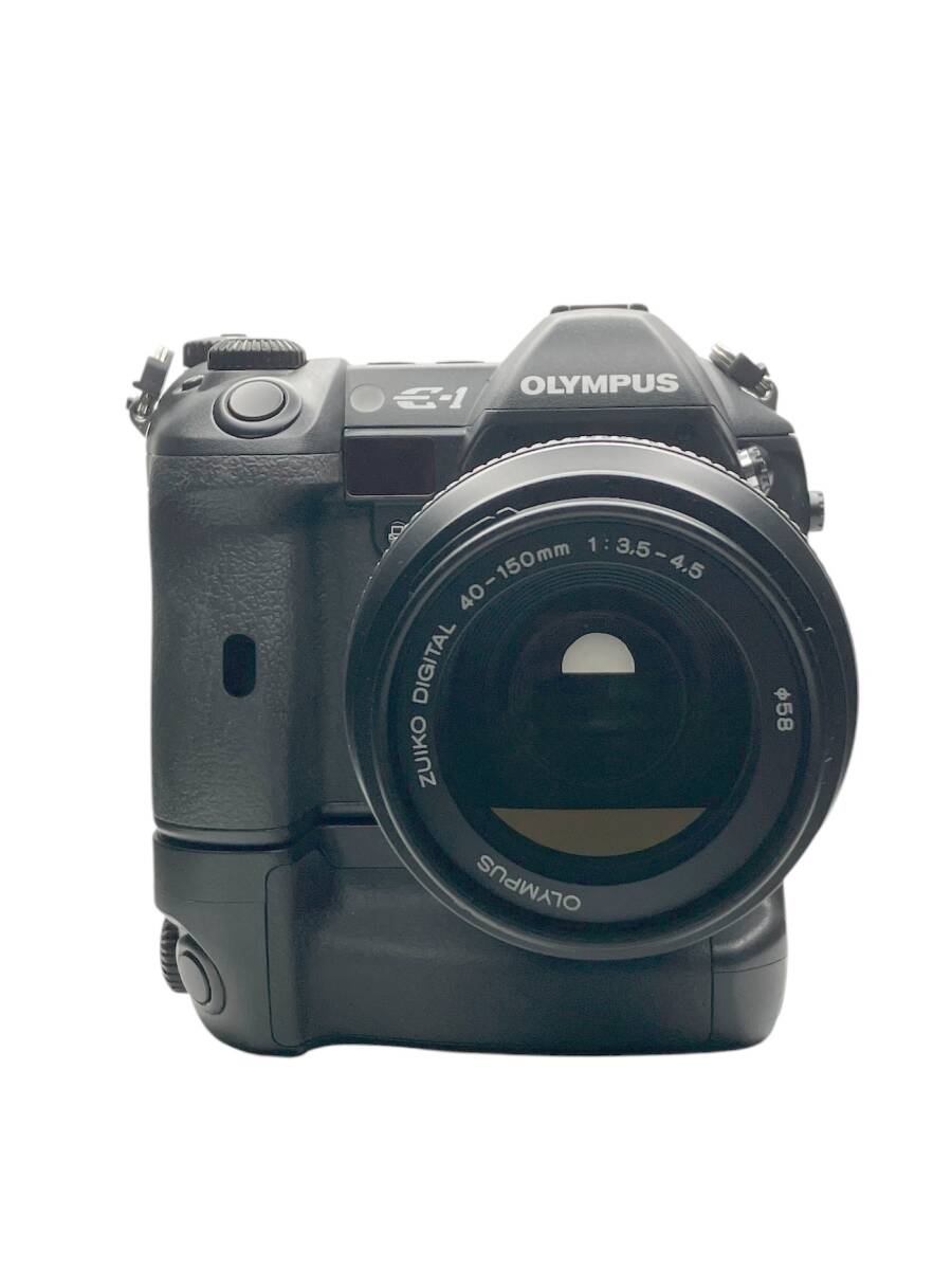 OLYMPUS E-1 / 40-150mm F3.5-4.5 / POWER BATTERY HOLDER HLD-2 オリンパス デジタル一眼レフ 美品 //IS188201