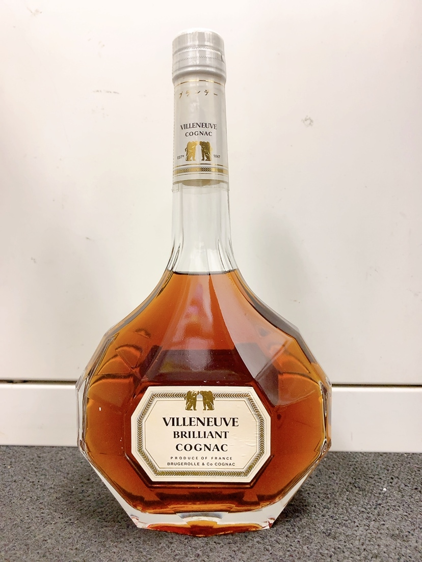 ・83657 【未開栓】VILLENEUVE BRILLIANT ヴィルヌーヴブリリアント ブランデー コニャック 700ml 40％ 