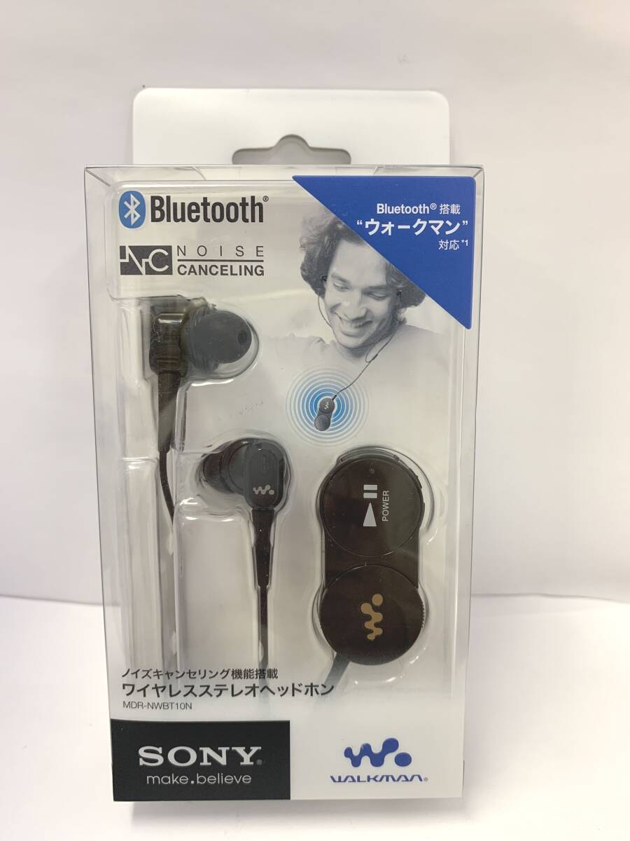 ●○83881【美品 経年保管品】SONY ソニー WALKMAN MDR-NWBT10N ワイヤレスステレオヘッドホン Bluetooth ブルートゥース○●