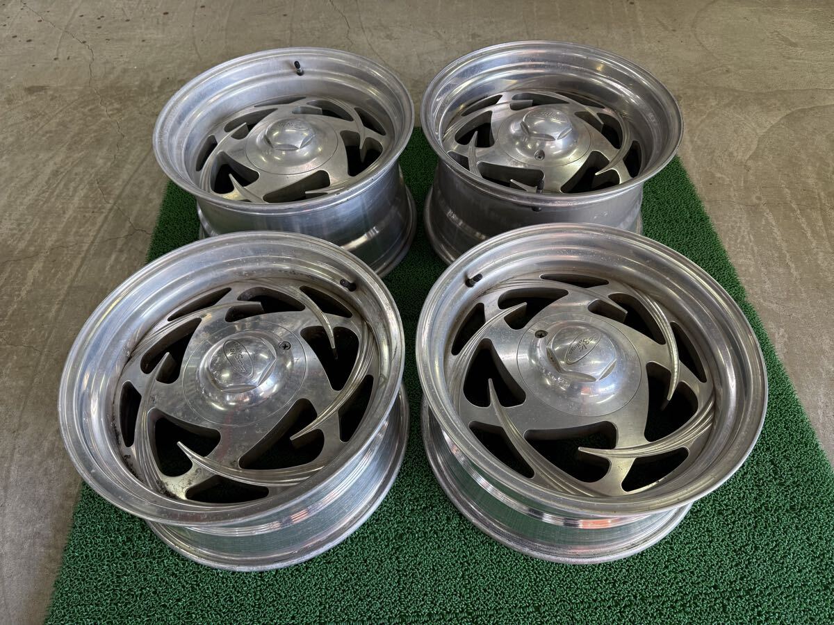 アメ車　Racing Eagle Alloy イーグルアロイ17インチ　8J 9.5J PCD 127/139.7 5穴　中古4本　前後セット　シボレー