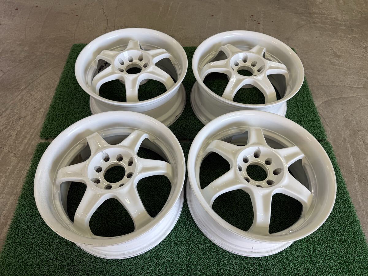 KOSEI キッズレーシング4 ホイール 16インチ 7J +38 PCD100 PCD114.3 4穴 4本 シビック ロードスター コンパクトカー 