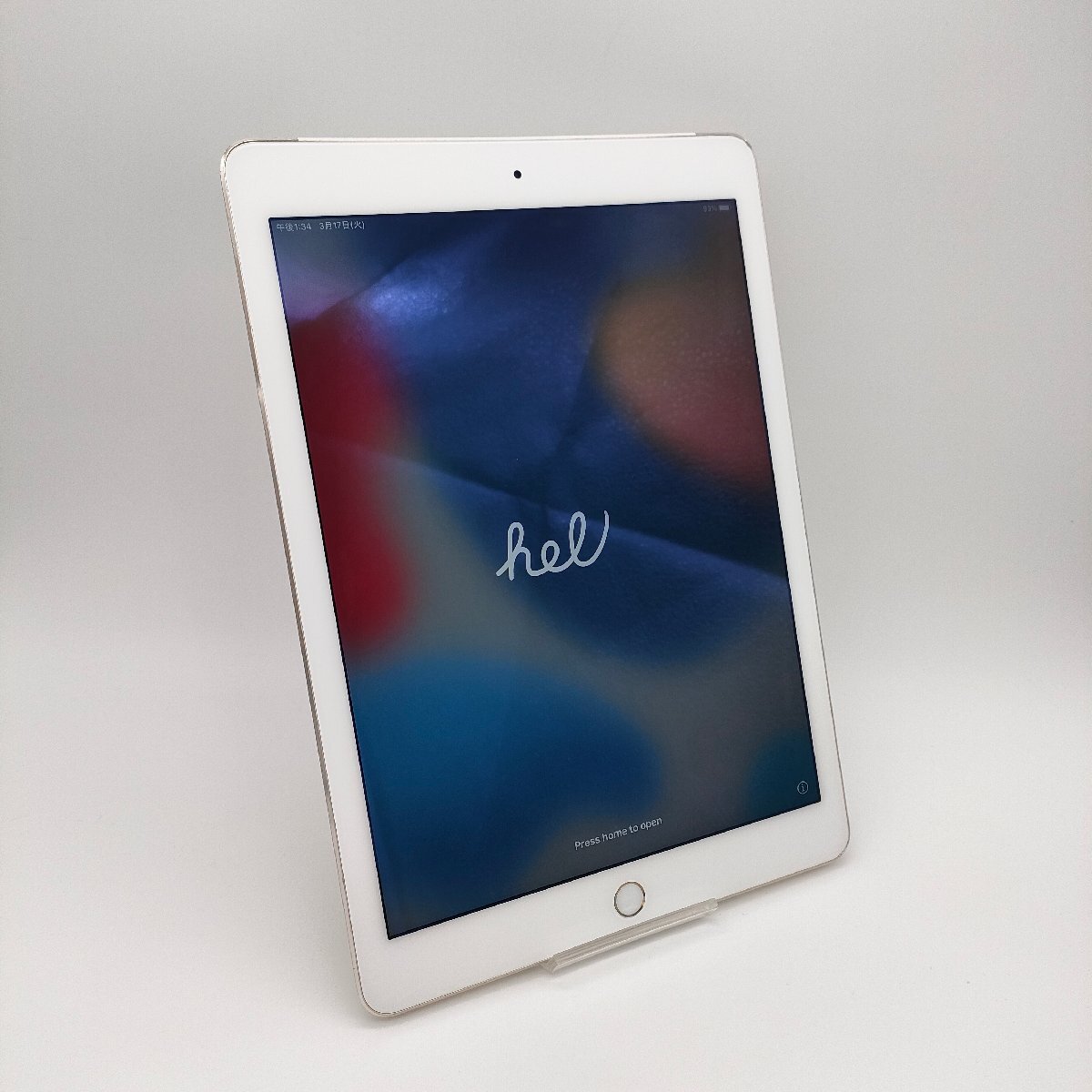 Apple ipad Air 2 ローズゴールド A1567 現状渡し 初期化済 ボタン アクティベーションロック品 ジャンク品 パーツ取り用 S1752