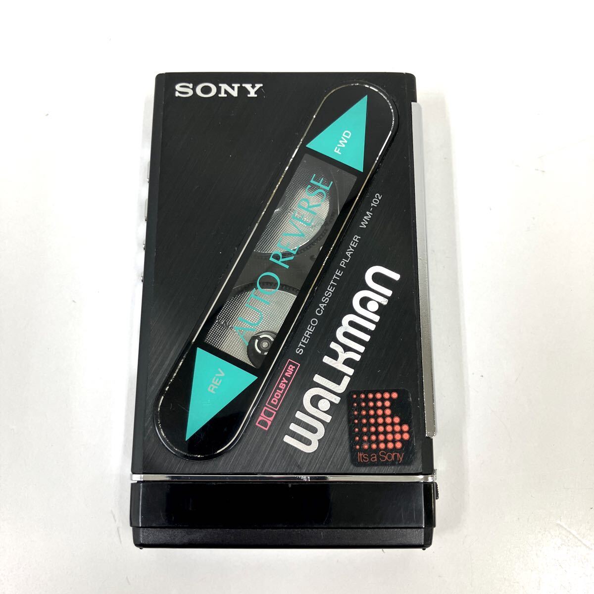 ★1円 〜【美品】SONY ソニー STEREO CASSETTE PLAYER WM-102 カセットプレーヤー カセットウォークマン 希少！ 売り切り！