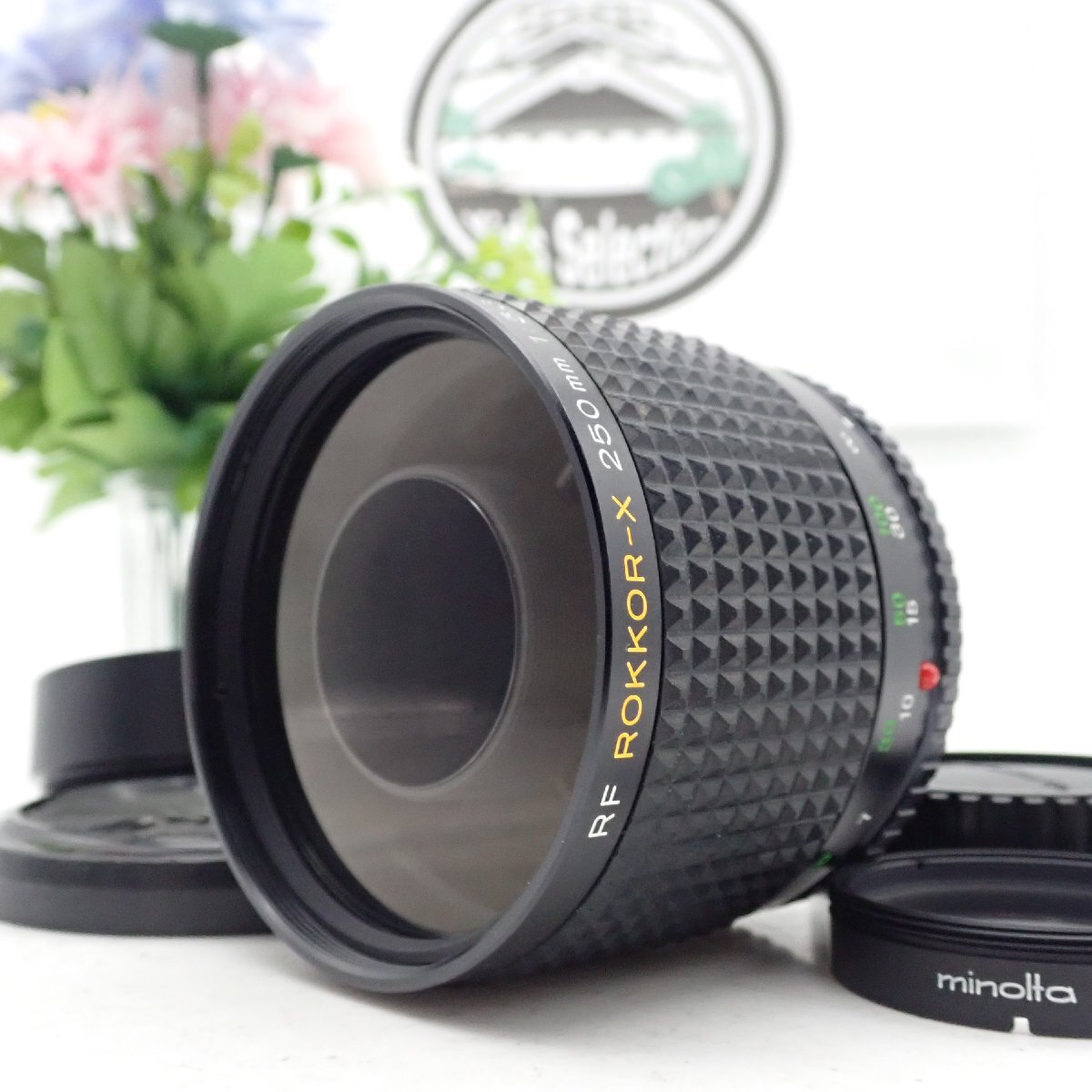 整備済 MINOLTA RF ROKKOR-X 250mm F5.6 望遠 単焦点 ミラーレンズ 輸出仕様
