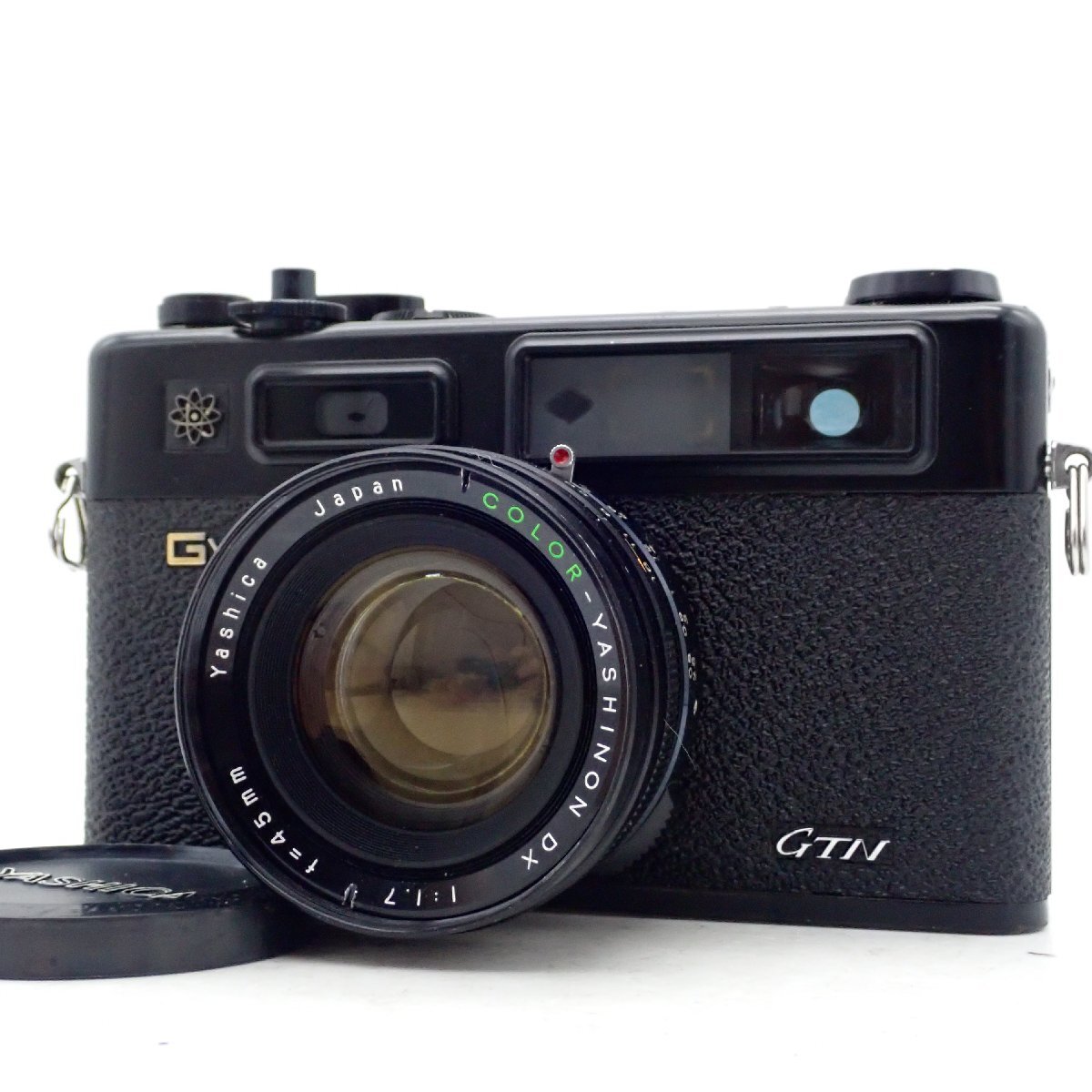 整備済 YASHICA ELECTRO エレクトロ 35 GTN ブラック COLOR-YASHINON DX 45mm f1.7 レンジファインダー フィルムカメラ 40700168