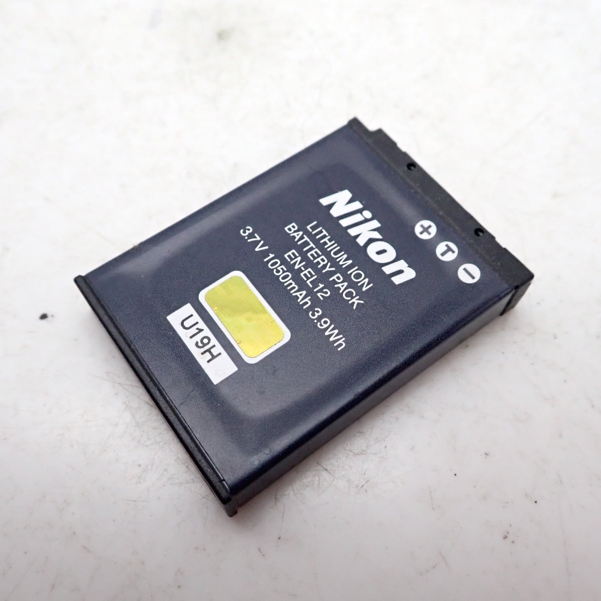 Nikon EN-EL12 バッテリーパック COOLPIXシリーズ、KeyMissionシリーズ対応