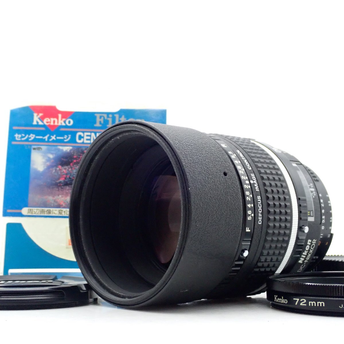 整備済 Nikon Ai Ais AF DC Nikkor 105mm f2D 望遠/ポートレート 単焦点 プライム オートフォーカスレンズ センターイメージフィルター付き