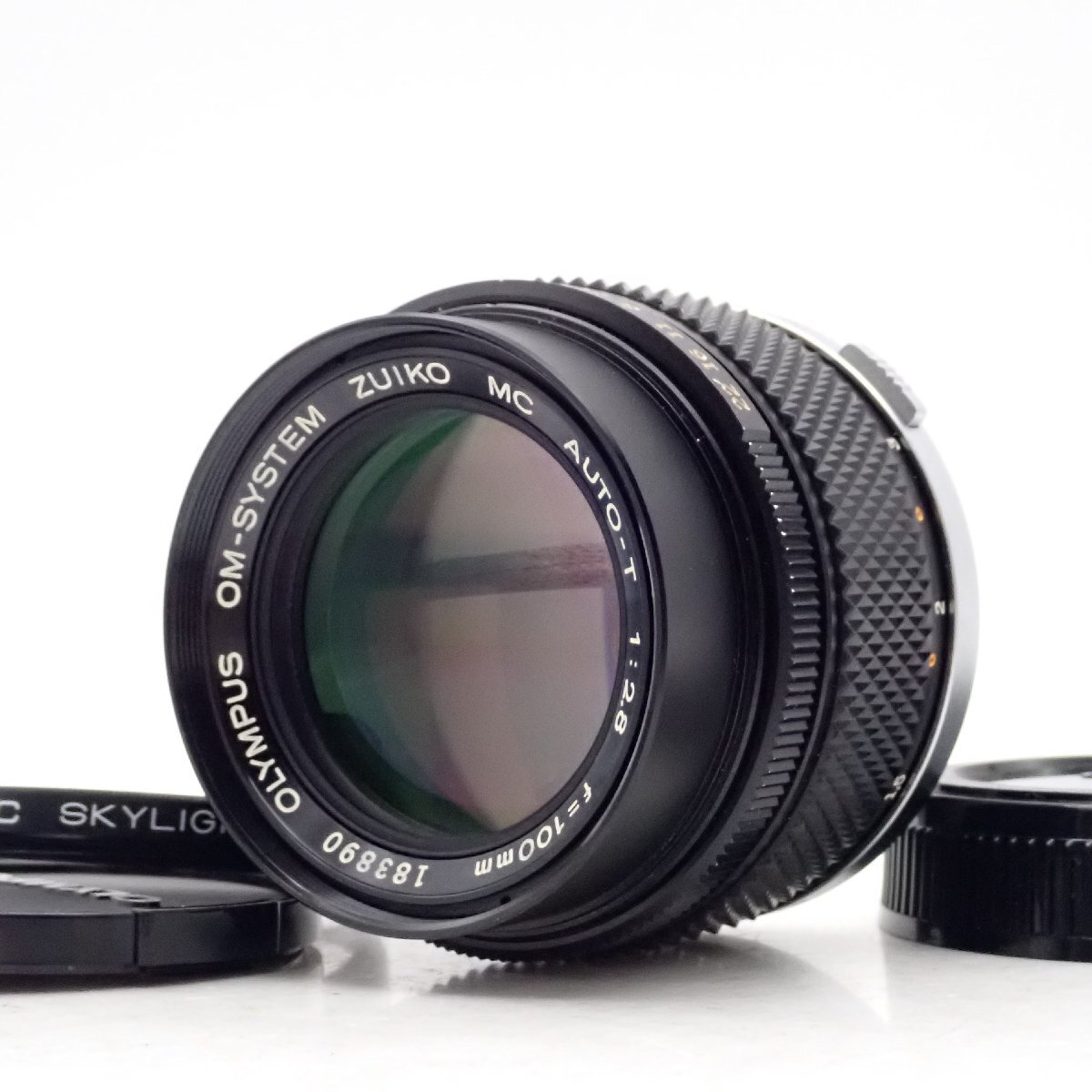 整備済 OLYMPUS 後期型 OM-SYSTEM ZUIKO MC AUTO-T 100mm f2.8 望遠ポートレート 単焦点 マニュアル オールドレンズ 183890