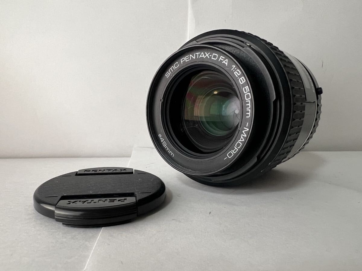 ★極上品★ SMC PENTAX-D FA 50mm F2.8 MACRO ペンタックス ★動作確認済み #0107 #88