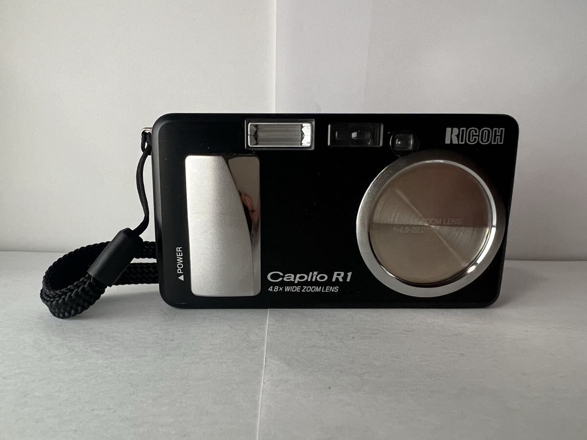 ★極上品★ Ricoh リコー Caplio R1 4.8x Black ブラック ★動作確認済み #0160 #41