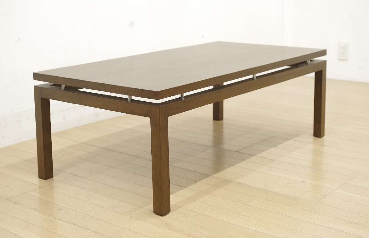 展示品 リッツウェル GO TABLE センターテーブル ローテーブル リビング 応接 旧モデル アッシュ タモ 無垢材